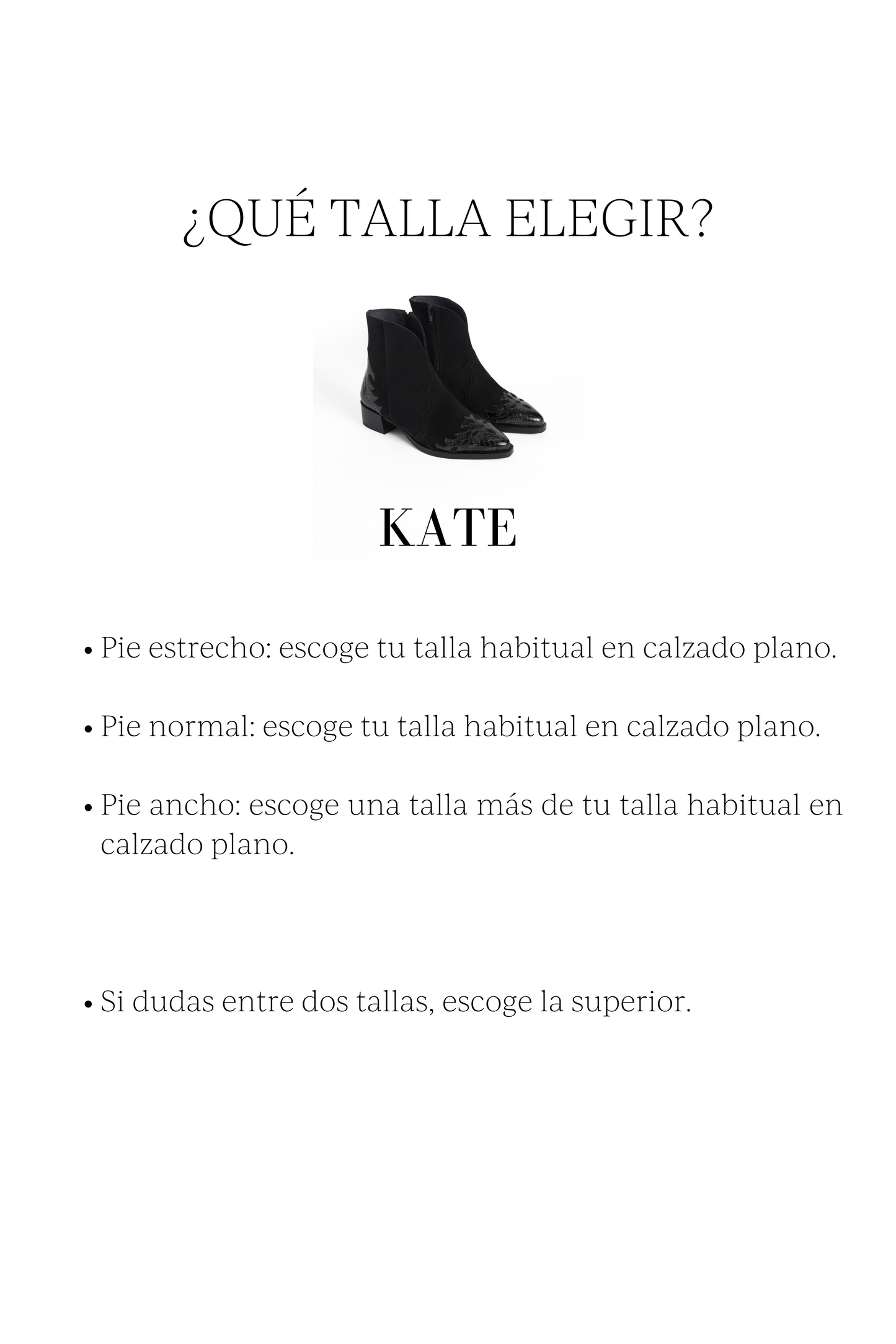 Botín Kate - Dual Confort Plantilla Extraíble